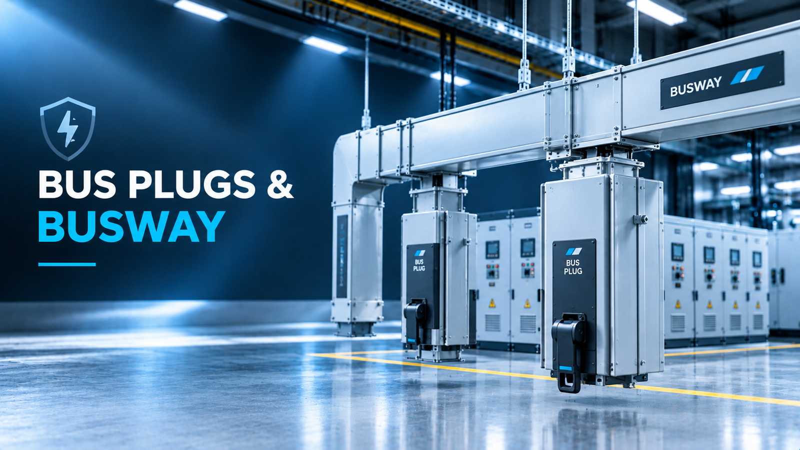 Bus plugs and busway
